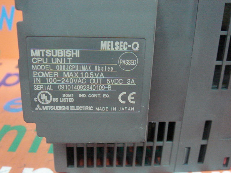 MITSUBISHI CPU UNIT Q00JCPU - PLC DCS SERVO Control MOTOR MITSUBISHI CPU UNIT Q00JCPU - PLC DCS SERVO Control MOTOR